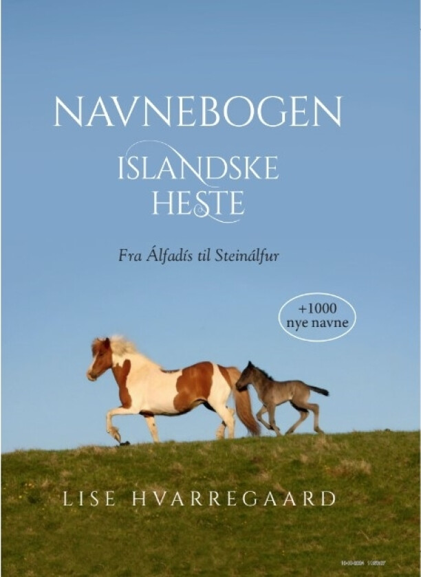 Navnebok islandske hester | Lise Hvarregaard | Språk: Dansk