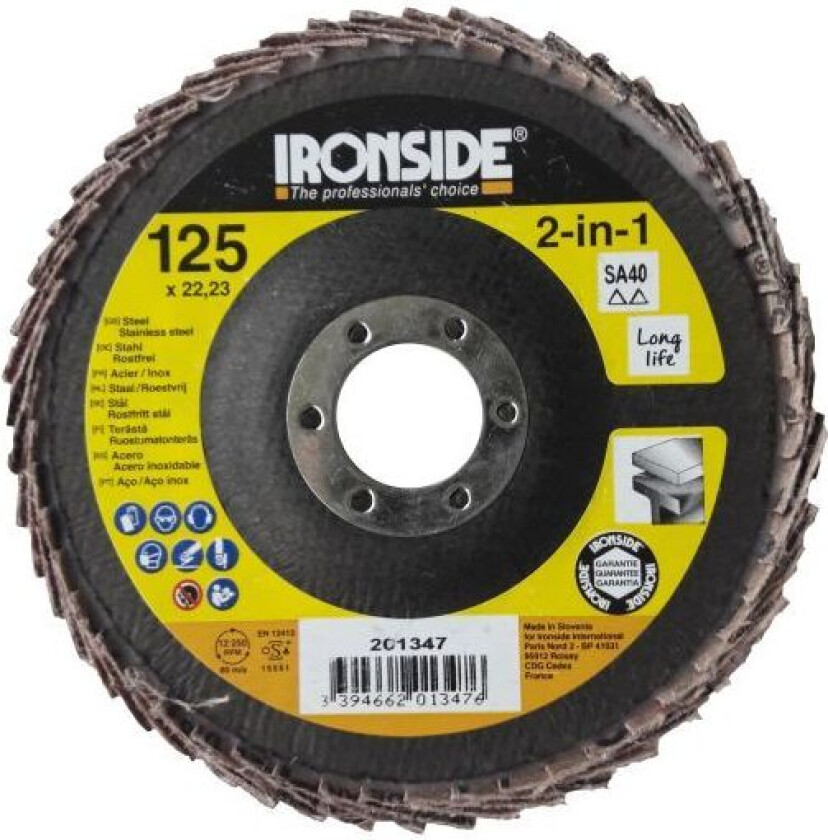 201347 Lamellrondell vinklet K40