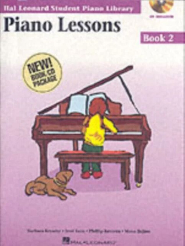 Piano Lessons Book 2 & Audio av Hal Leonard Student Piano Library