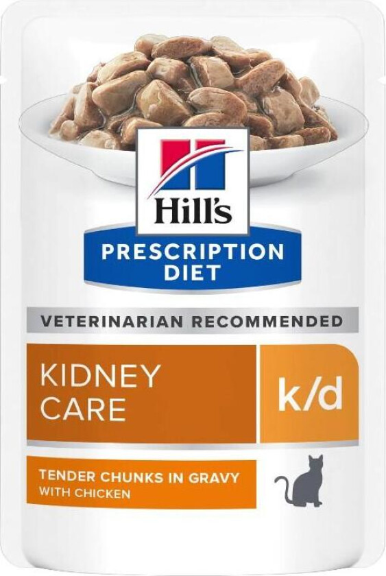 Hill's Prescription Diet Feline k/d Kidney Care Chicken 12x85 g