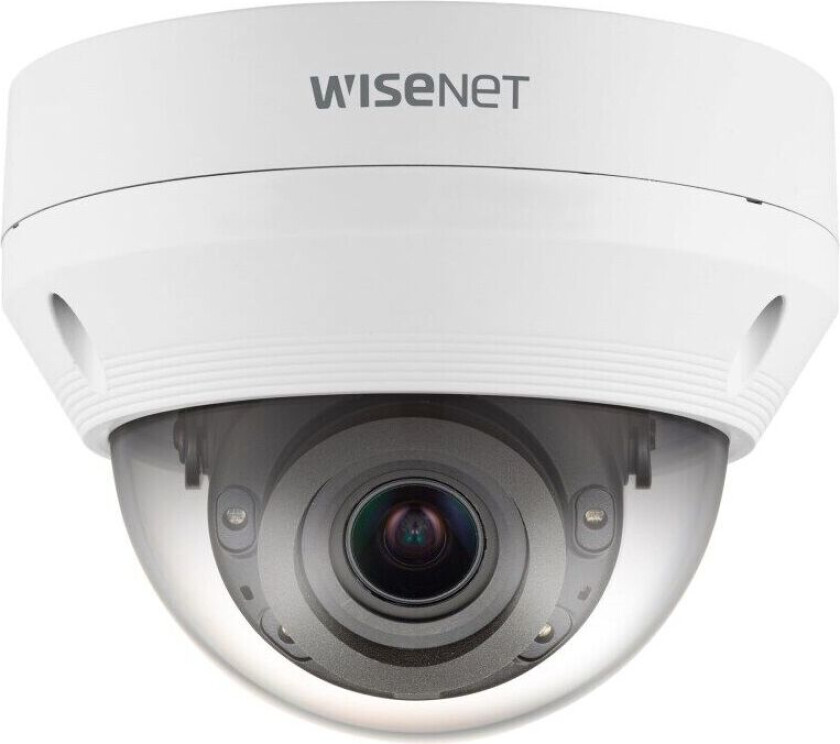 WiseNet Q QNV-7082R - Nettverksovervåkingskamera - kuppel - utendørs - hærverkssikker - farge (Dag og natt) - 4 MP - 2560 x 1440 - aut