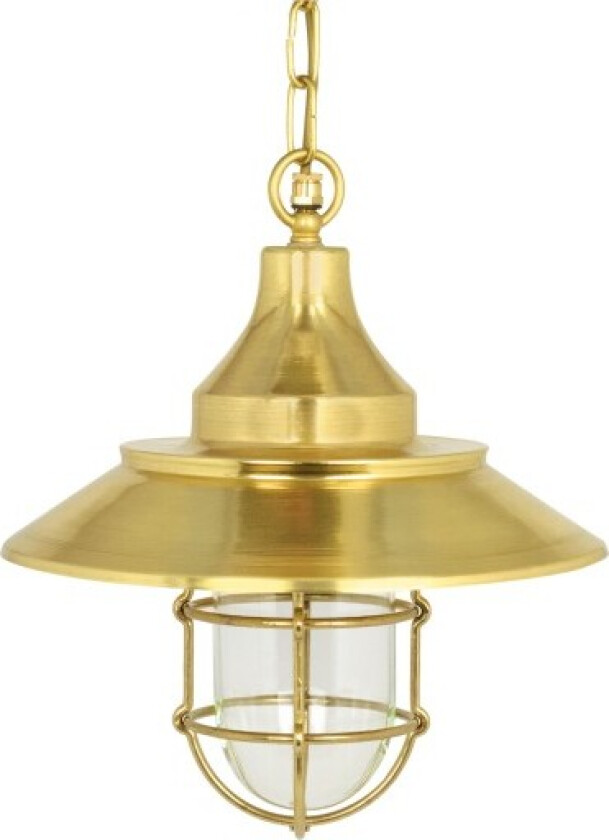 776K anheng med skjerm og rutenett i messing IP44