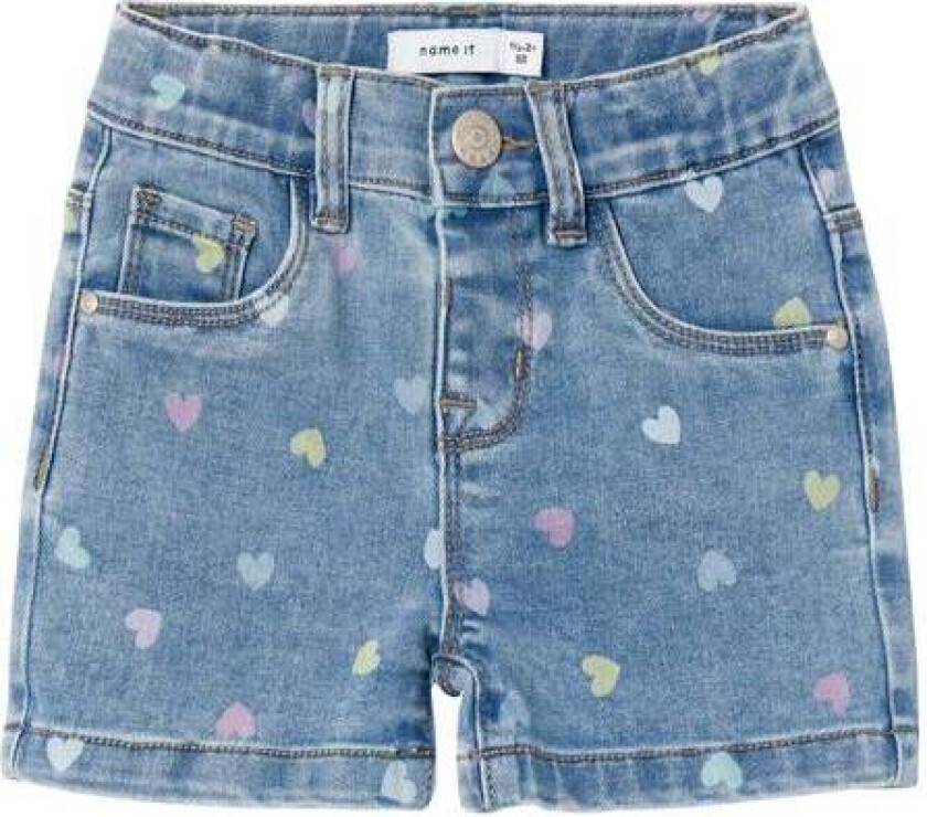 Name It Salli 3555 Olashorts Til Småbarn, Medium Blue Denim
