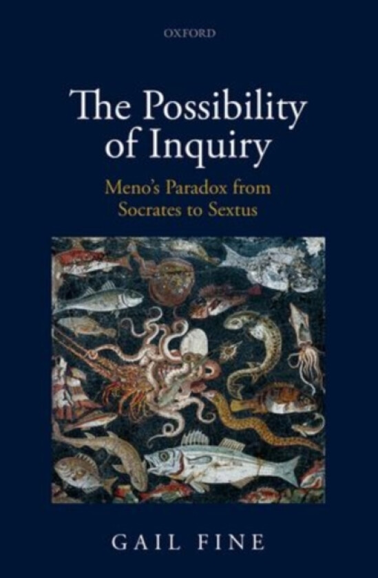The Possibility of Inquiry av Gail Fine (Hardcover)