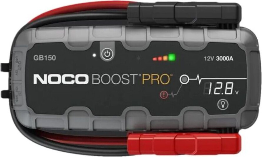 Bilde av GB150 Boost 12V 3000A Jump Starter starthjælp med integreret 12V/USB-batteri