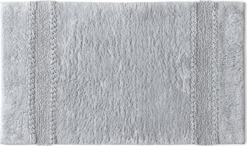 Miss badematte, 50x80 cm, grå