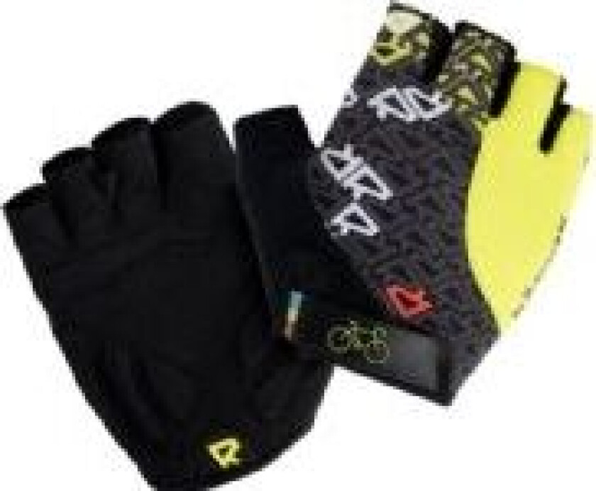 Radvik Radvik Runde Cycling Gloves lime-black, size XXL