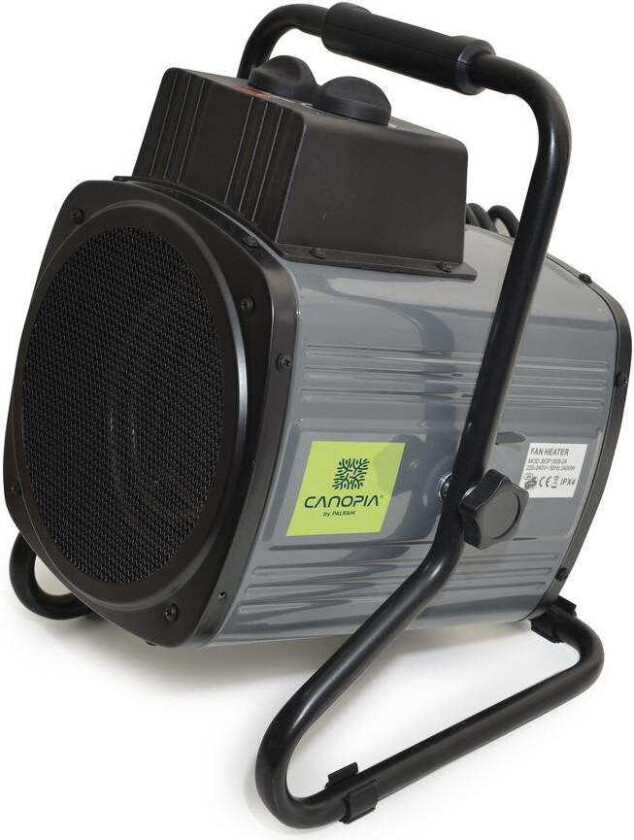 Palram - Canopia Bærbar sprutsikker drivhusviftevarmer 2400W