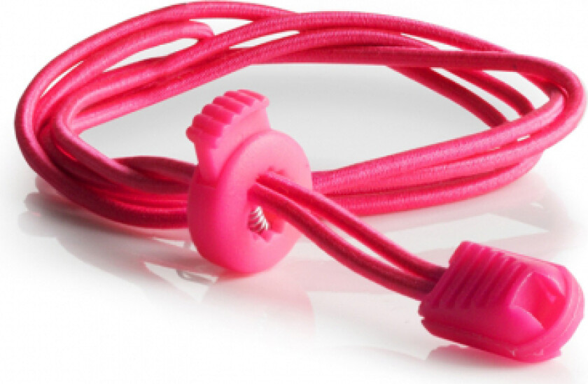 Elastisk skolisse med lisselås, Rosa