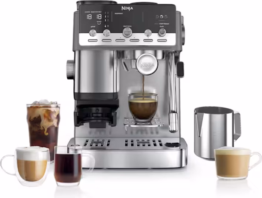 Luxe Café Mini Plus Espressomaskin Sølv ES352EU