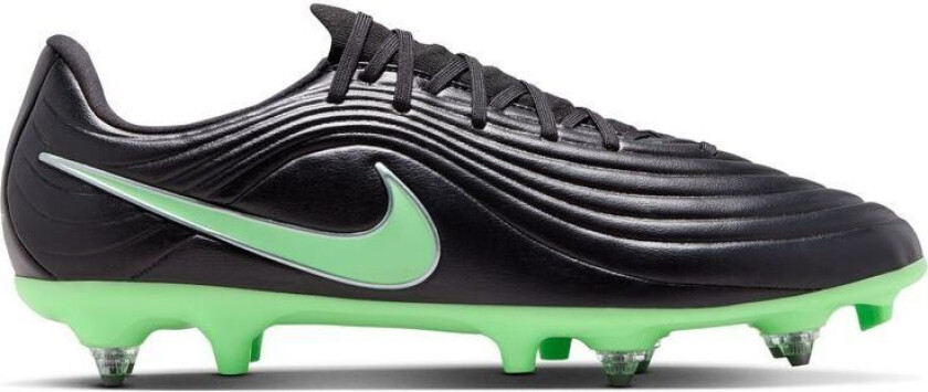 Tiempo Maestro Academy Sg-pro Anti-clog Shadow - Svart/illusion Green - Vått Gress (Sg), størrelse 44