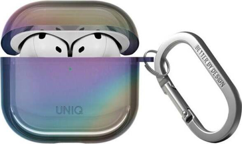 Iridescia Case for AirPods 4 Hang Case - Holo Multicolor
