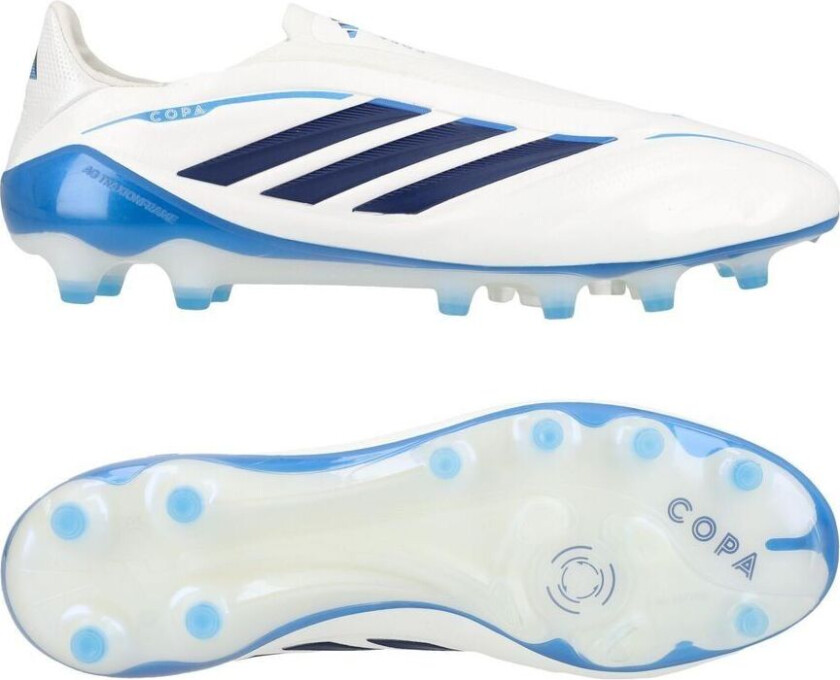 Copa Pure IV Elite Laceless AG Chaos vs Control - Fottøy Hvit/Mørkeblå - Kunstgress (AG), størrelse 42⅔