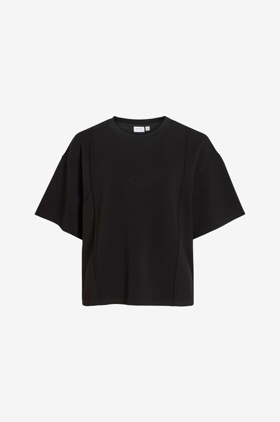 Collegegenser Vitelana O-Neck 2/4 Sweat T-Shirt/P - Svart