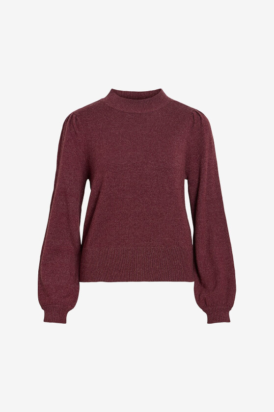 Genser viRil Turtle-neckBallon L/S Top - Rød