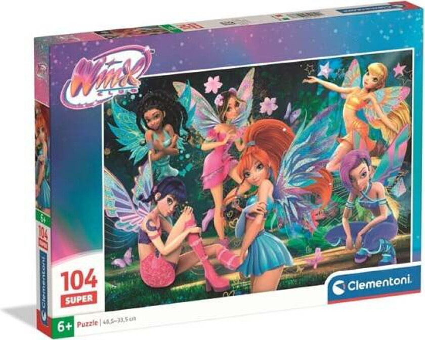 Puzzle Super Winx 2025 104 pieces Gulv
