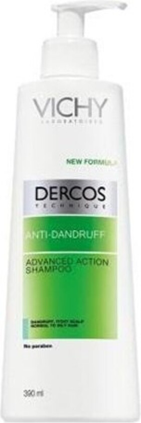 VICHY Dercos Technique Anti-Dandruff Shampoo for Normal and Oily Hair