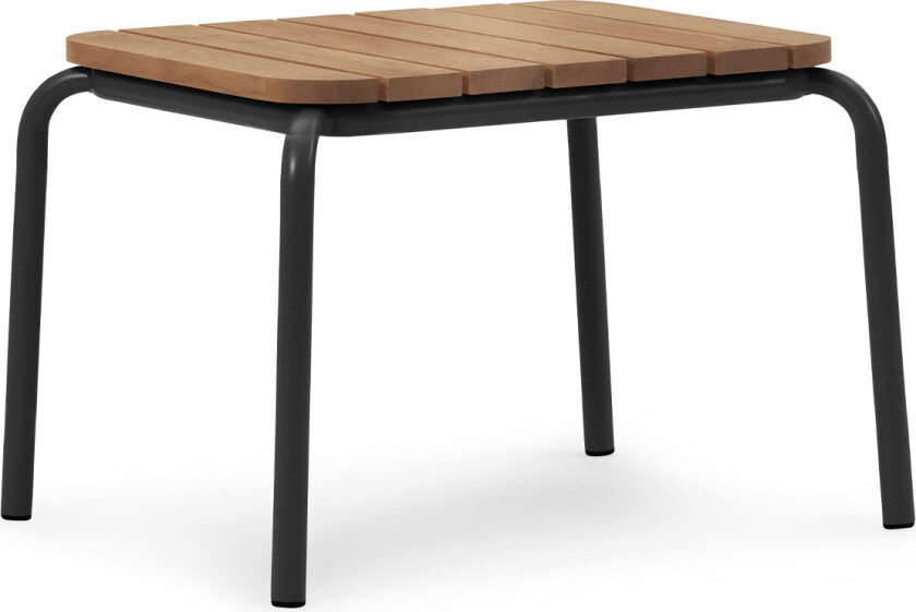 Vig Table 55 X 45 Cm Robinia - Black