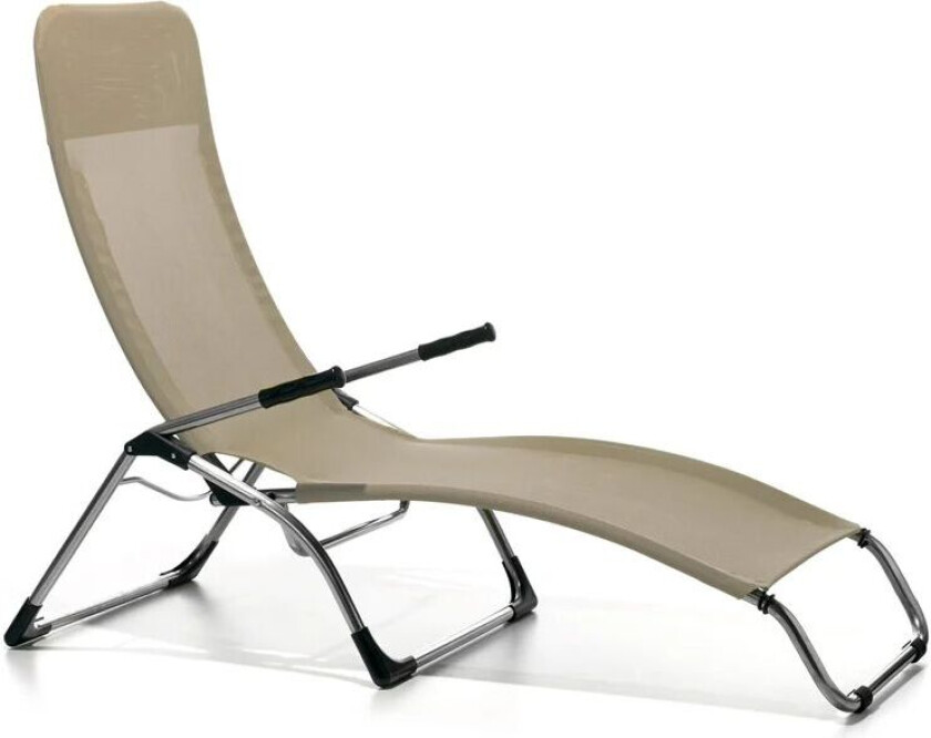 Samba solstol taupe, aluminiumstativ