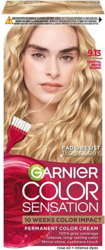 Garnier Color Sensation Crystal Beige Blond 9.13