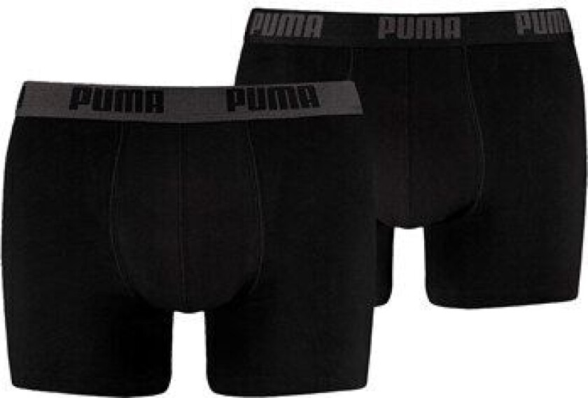 2pk Boxer Black/Black XXL