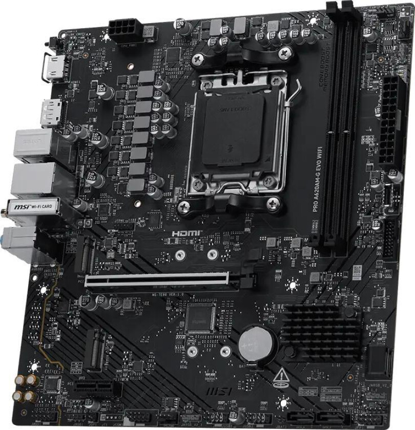 Pro A620AM-G Evo (A620,AM5,mATX,DDR5)