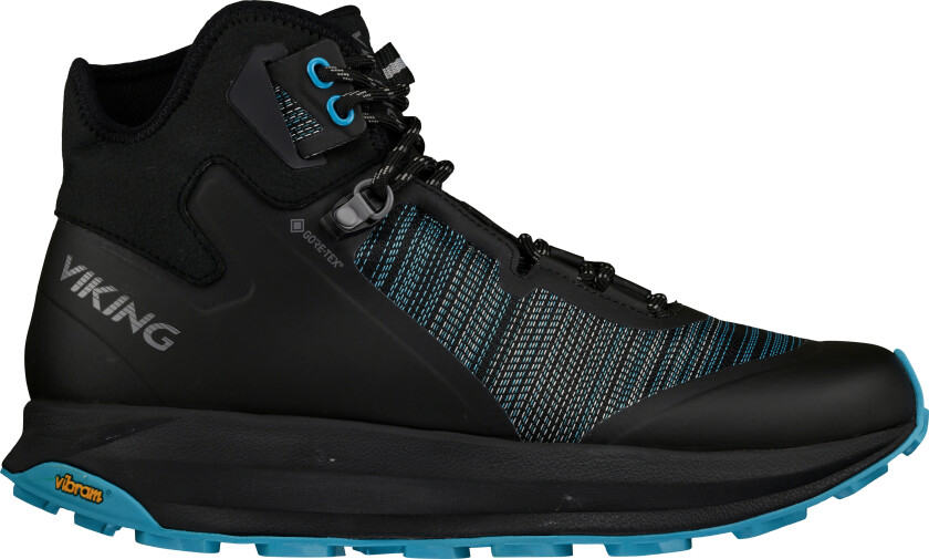 Unisex Cerra Speed Mid GORE-TEX 37, Black/Aqua