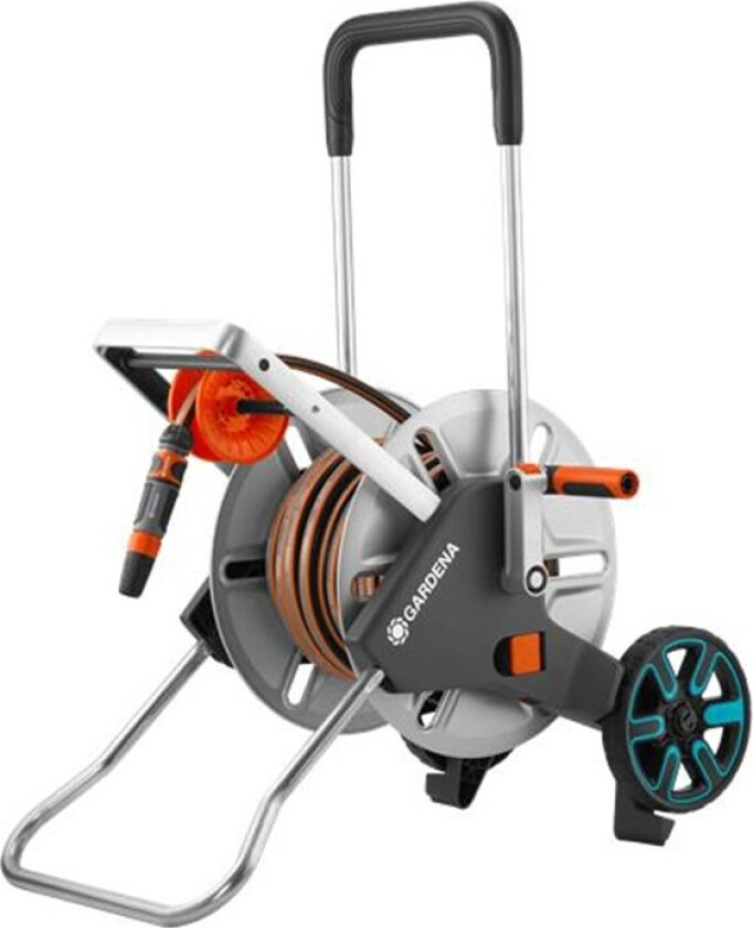 Gardena AquaRoll M Easy Metal Slangevogn med 25 m FLEX-slange, 1/2"
