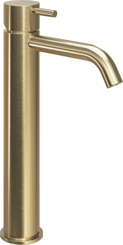 Servantbeslag Skule Free Børstet messing