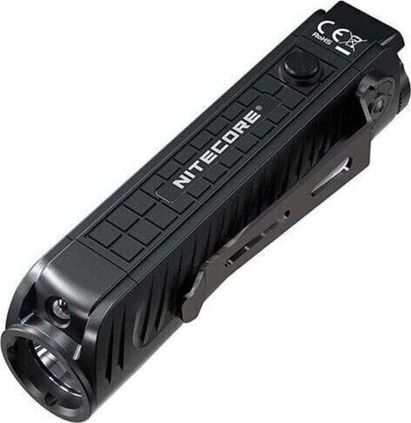 Nitecore P18, Lommelykt, Svart, Aluminium, 1 m, IP56, LED