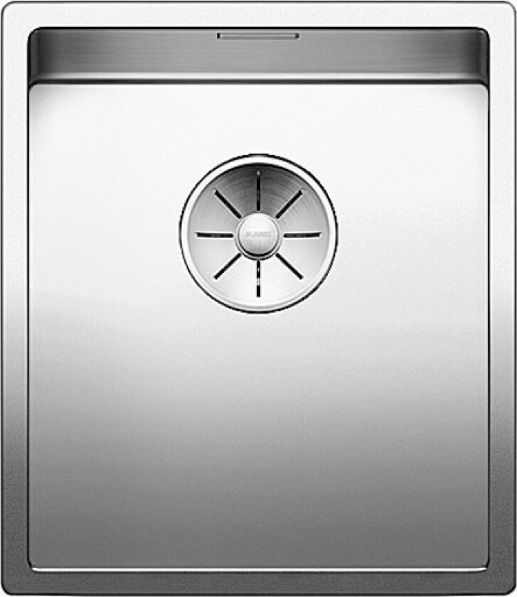 Claron 340-U kjøkkenvask, 38x44 cm, rustfritt stål