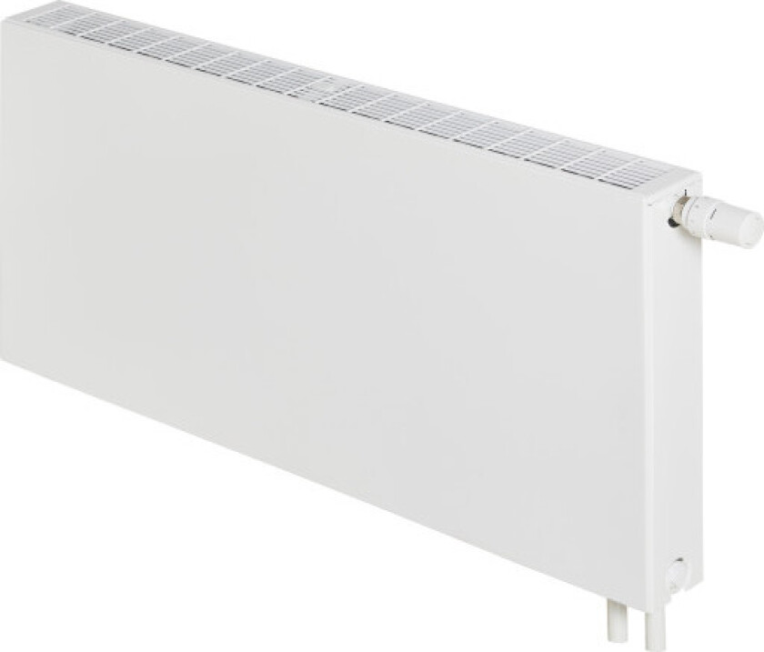 Planar Dobbeltplate Radiator 60 x 120 cm m/Ventil - 18 m²