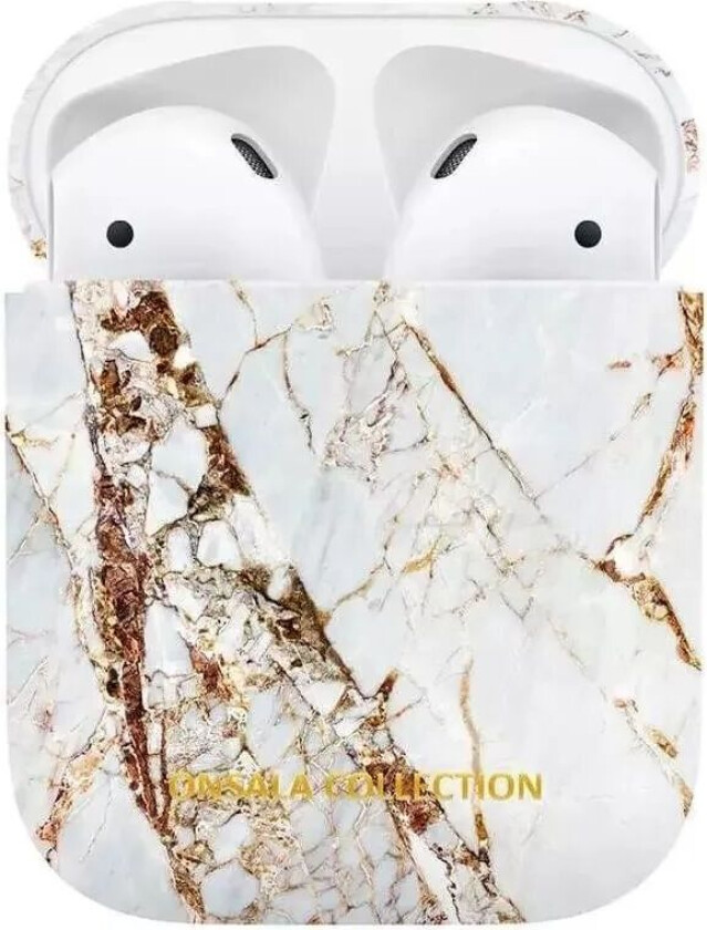 GEAR ONSALA COLLECTION Protective Apple AirPods Ladeetui Deksel - Rhino Marble