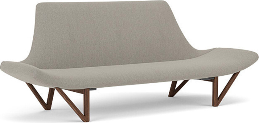 Pagode Sofa Walnut / Re-wool 0218