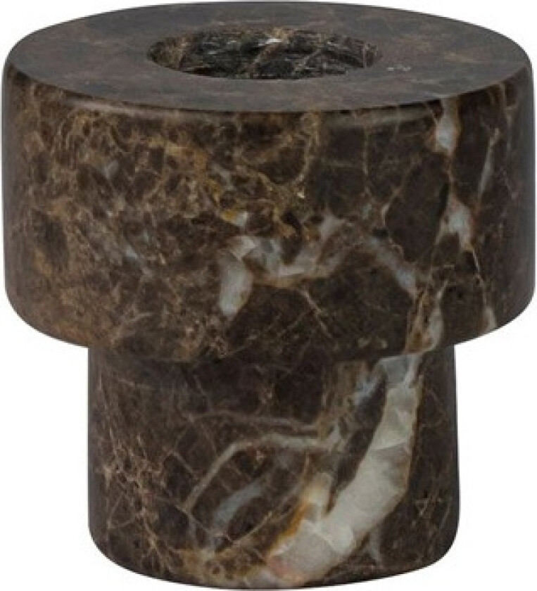 Marble lysestake 5 cm Brun