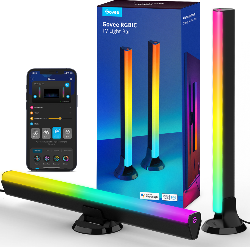 RGBIC WiFi + Bluetooth Flow Plus Light Bars