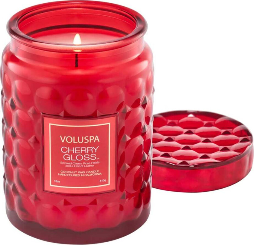 Large Jar Candle Cherry Gloss - 510 g