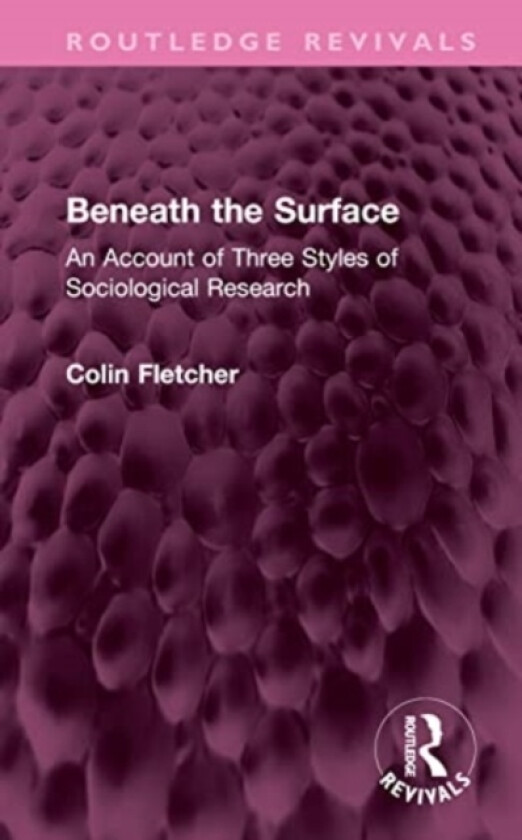 Beneath the Surface av Colin Fletcher (Hardcover)