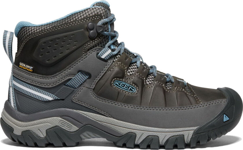 Keen Women's Targhee III Waterproof Mid 37, Magnet/Atlantic Blue