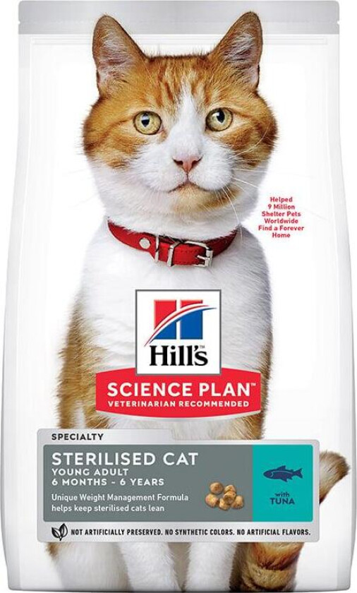 Hill's Science Plan Cat Adult Sterilised Tuna (10 kg)