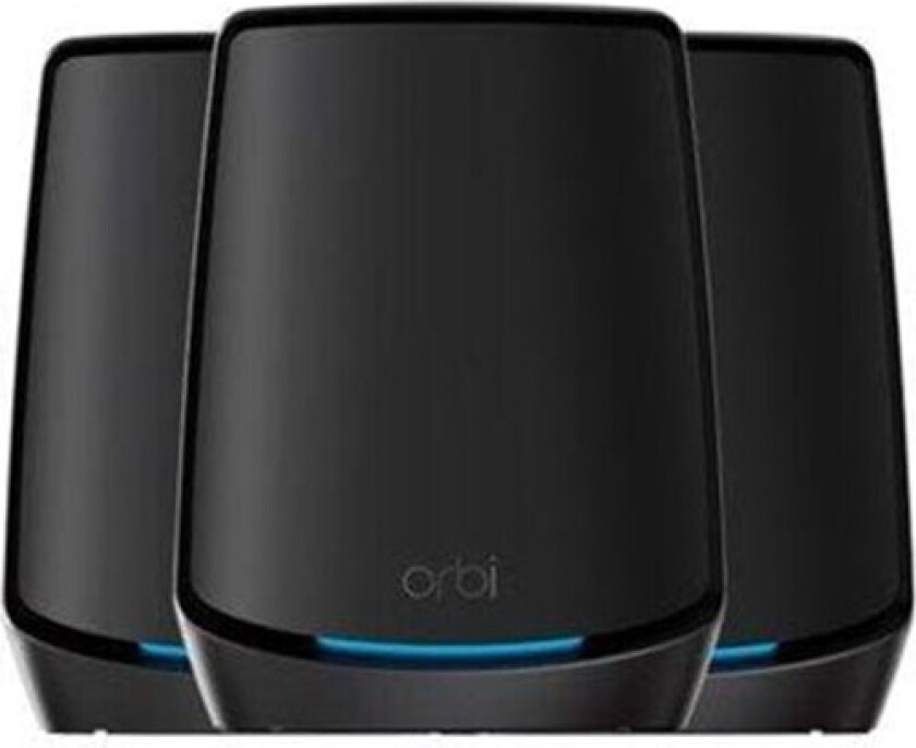 Netgear Orbi 863 Ax6000 Mesh System Black 3-pack