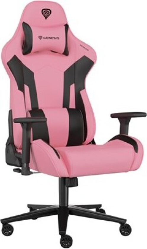 Nitro 720 Black/Pink Gamingstol - Lær - Opptil 150 kg