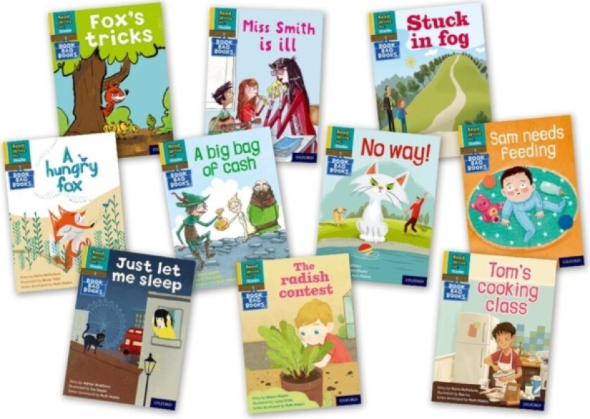 Read Write Inc. Phonics Book Bag Books: Yellow Set 5 Book Bag Books (Mixed Pack of 10) av Adrian Bradbury, Alison Hawes, Karra McFarlane (Paperback)