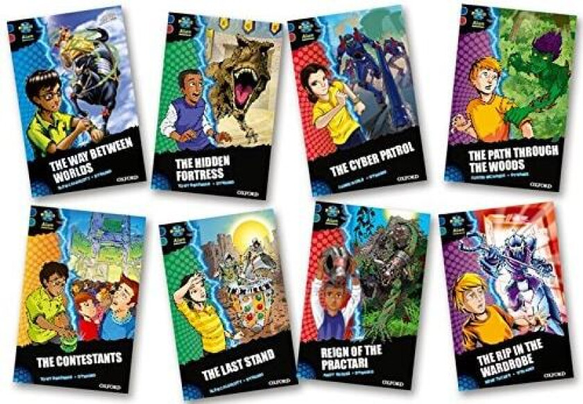 Project X Alien Adventures: Dark Blue Book Band, Oxford Levels 15-16: Dark Blue Book Band, Mixed Pack of 8 av Elen Caldecott, Tony Bradman, James Noble (Paperback)