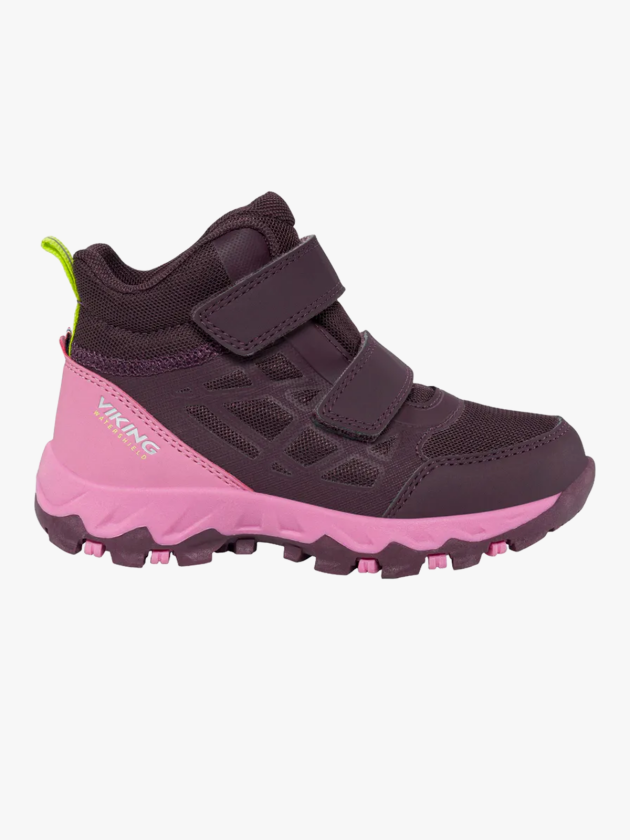 Track Mid Waterproof 2V - Lilla - Barn - Sko - Vintersko