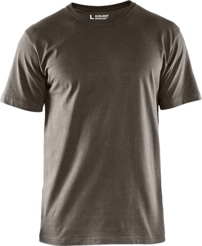 T-skjorte Olivengrønn 4XL