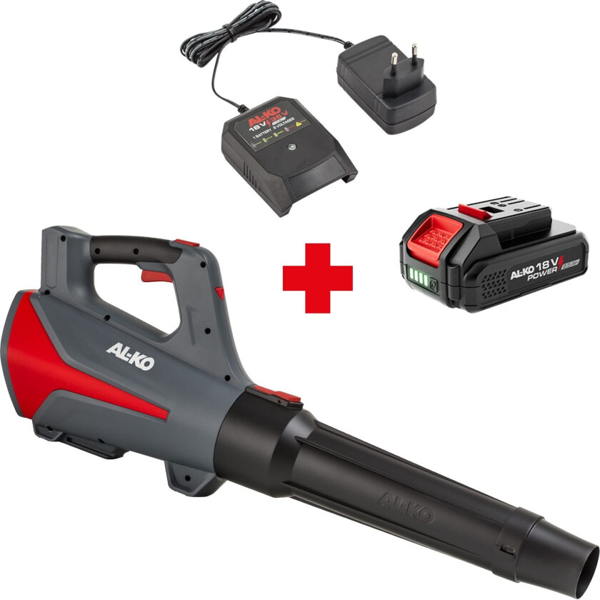 LBD 1880 Comfort Løvblåser med batteri og lader