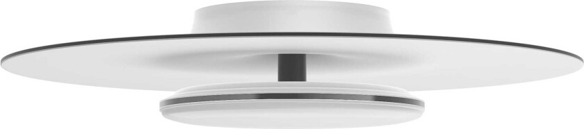 Funksjonell Taklampe, LED, 4200 lm, IP20, Sort, Hvit