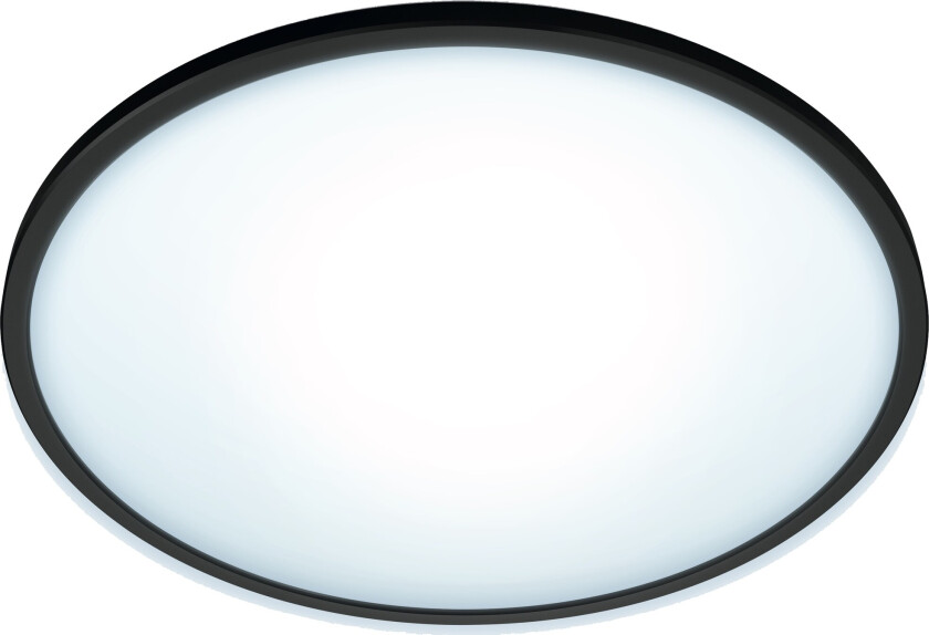 Bilde av Smart Superslim taklampe 16W 2700-6500K 29,2 cm Wîfi - Svart