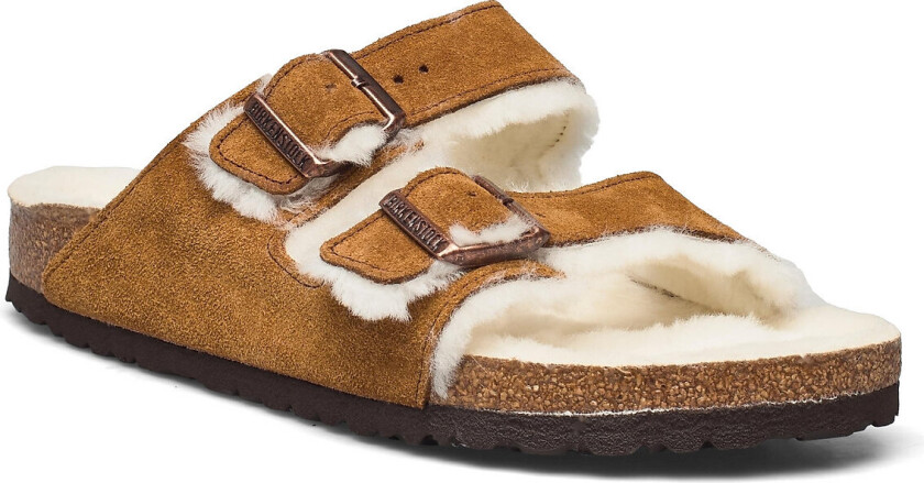 Arizona Shearling Leve Mink Laf - Beige - 37